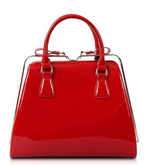 Dover Red Patent Leather Purse