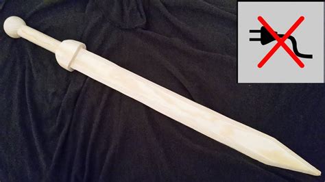 How To Make A Wooden Sword Without Powertools Free Templates