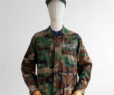 Us Army Camo Jacket Vlr Eng Br