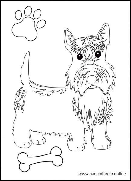 Los Mejores Dibujos De Perros Para Colorear Imprimir Y Pintar 🐶