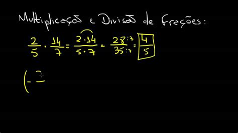 Matematica Ano Multiplicacao E Divisao De Fracoes Youtube Images Hot
