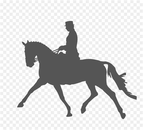 Horse Equestrianism Dressage Silhouette Clip Art Horse Ridingsketch