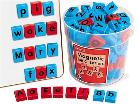 Lakeshore Magnetic Tub O Letters In 2020 Uppercase Lowercase