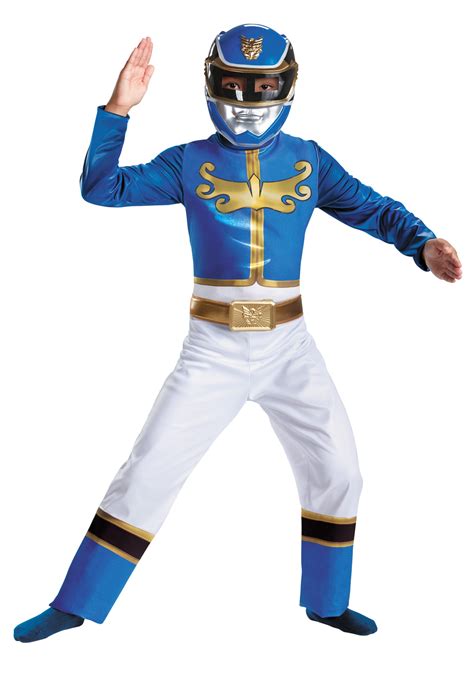 Boys Blue Ranger Megaforce Classic Costume