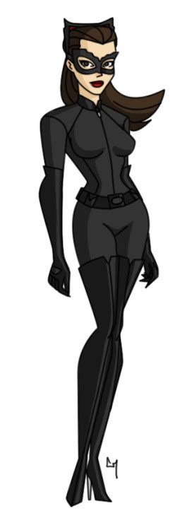 Fan Art Anne Hathaways Catwoman In The Bruce Timm Style