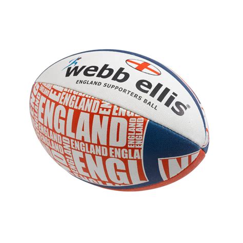 England Supporters Ball Webb Ellis Rugby