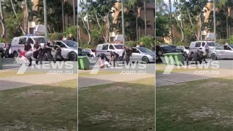 Footage Shows Arrest Of Teen Allegedly Involved In Stolen Car Joyride On Gold Coast 7news