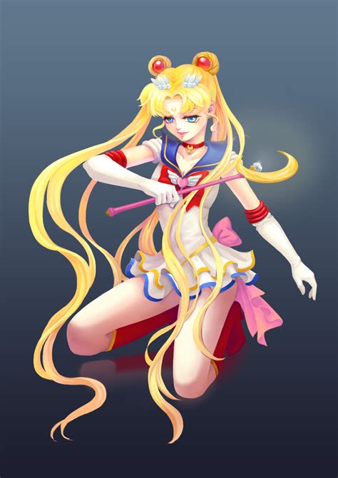 Safebooru Girl Aliza Artist Bishoujo Senshi Sailor Moon Blonde