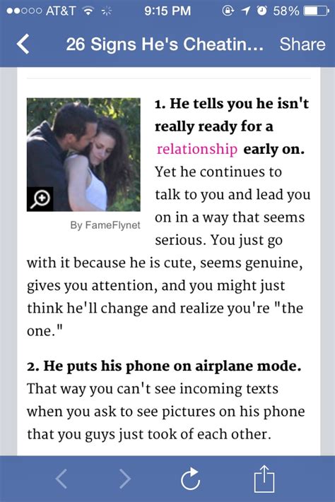 25 Signs Hes Cheating On You 💔🙅😕 Musely