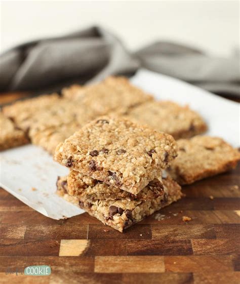 Gluten Free Chocolate Chip Granola Bars Dairy Free The Fit Cookie