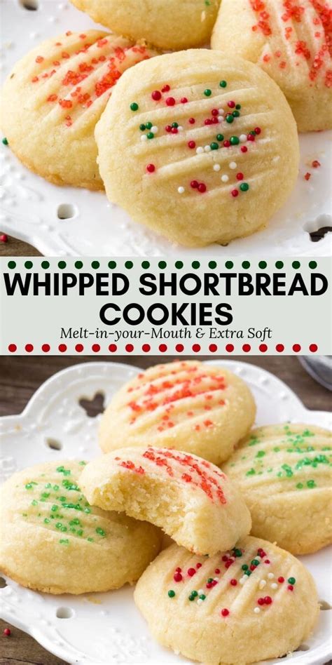 Surinamese cornstarch cookies are one of my favorite cookies. Whipped Shortbread Cookies | Recipe | Easy cookie recipes ...
