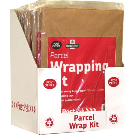 Post Office Brown Post Pack Wrap Kit 10 Pack 39124016