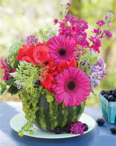 Create Summer Floral Arrangements In Fruit Southern Lady Mag Summer