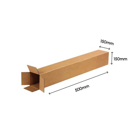 Long Postal Double Wall Box 6 X 6 X 20 In Pack Of 10 Boxomatic
