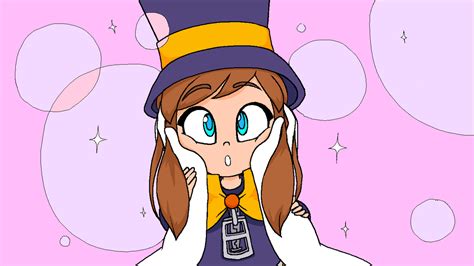 Smoosh♥ A Hat In Time A Hat In Time Girl With Hat Dragon Ball Artwork