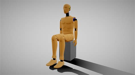 Crash Test Dummy Buy Royalty Free D Model By Squir D E E