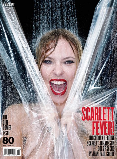 Scarlett Johansson For V Winter 2012