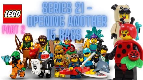 Opening Lego Series 21 Collectable Minifigures Blind Bags Part 2