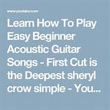 Pictures of Easy Songs To Learn To Play On Guitar