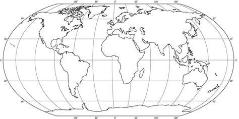 Blog Professor Zezinho Mapas Mundi Preto E Branco