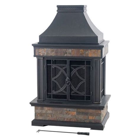 We would like to show you a description here but the site won't allow us. Sunjoy Heirloom 56" Steel Fireplace | Outdoor fireplace ...