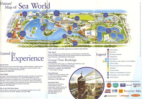Sea World Australia 1997 Park Brochure