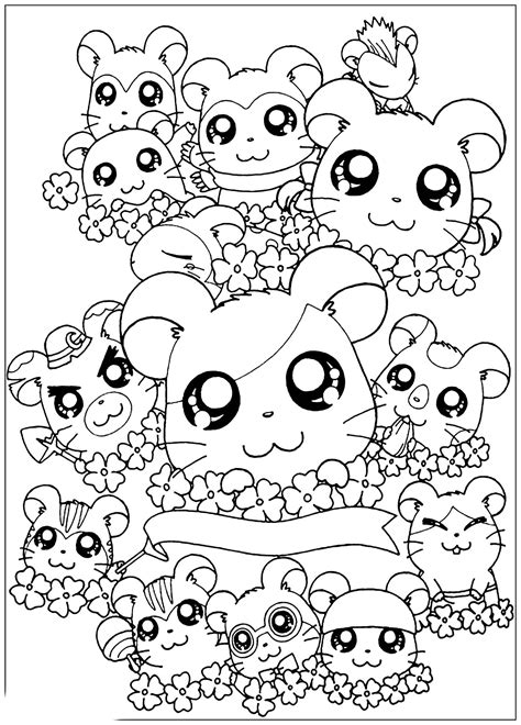 Nouveau De Kawaii Dessin A Colorier Image Coloriage