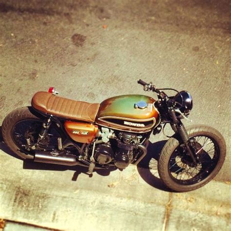 Honda 550 Cafe Brat Tracker Combustible Contraptions