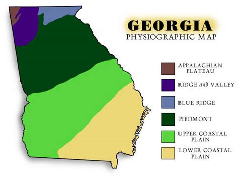 Gaww Regions Of Georgia