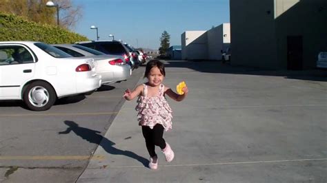 Olivia Running Is Slow Motion Youtube