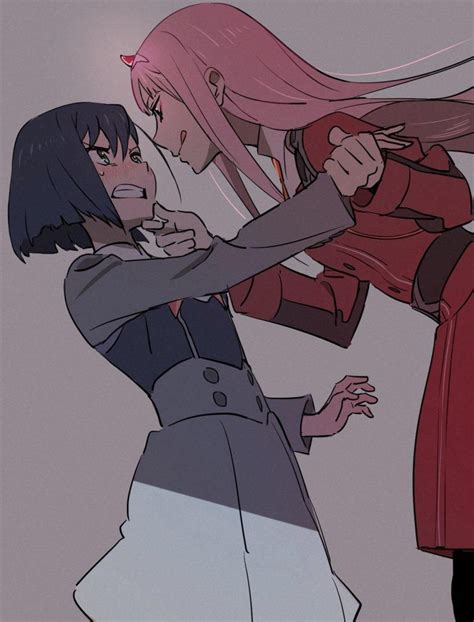 This Is An Indirect Kiss With Darling Darling In The Franxx Darling In The Franxx Anime