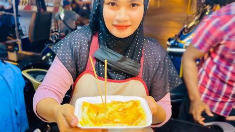The Most Popular Roti Lady In Chiang Mai Amazing Thailand Street Food Rotee Making Youtube