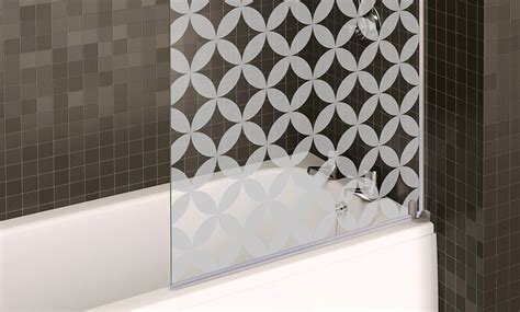 Aqualux Aqua 4 Framed Bath Screen Groupon