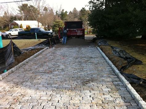 Maybe you would like to learn more about one of these? BELGIAN BLOCK DRIVEWAY | Flickr - Photo Sharing!