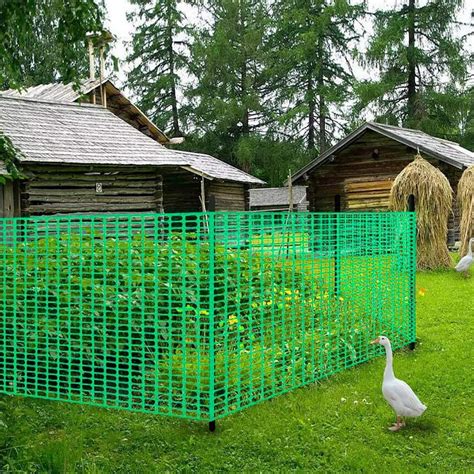 V Protek Poultry Plastic Safety Fence Rabbit Fencing Mesh Deer Netting