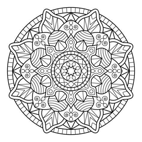 Dibujo MANDALAS TIBETANOS