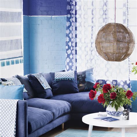 10 Blue And White Living Room Ideas Decorating Room