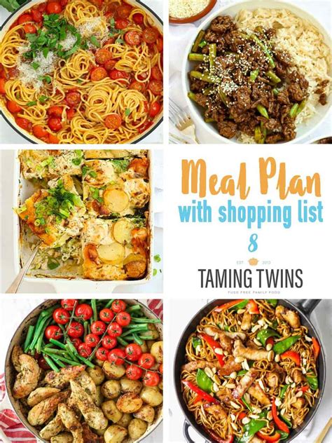 Easy Recipes And Meal Planning For Busy Families Taming Twins