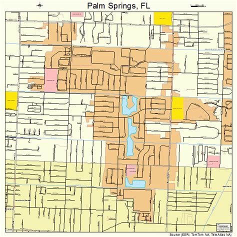 29 Palm Springs Florida Map Maps Database Source