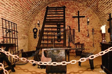 Inquisition Torture Chamber Old Medieval Torture Chamber With Many