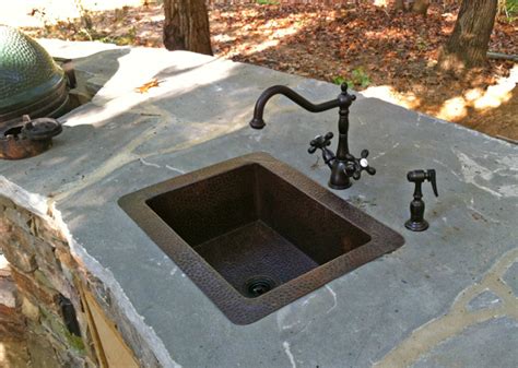 Standard bar dimensions & specifications for building commercial bars and home bars including bar tops, bar rails, bar fronts, bar height and more. Installation photos - TerryBurns | Copper Sinks Online