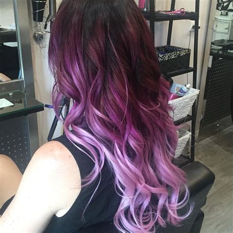 50 Lavish Purple Ombre Hair Ideas — Royal Trend Of The Year Plum Hair