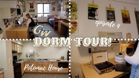 Gwu Dorm Tour Of Potomac House Double Episode 4 Youtube