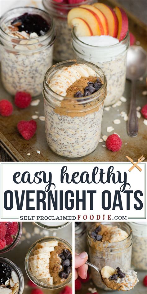 Blueberry chia overnight oats are an easy blueberry overnight oats recipe that takes only 5 ingredients and 5 minutes of prep! OVERNIGHT OATS | Overnight oats healthy clean eating, Overnight oats recipe healthy, Low calorie ...
