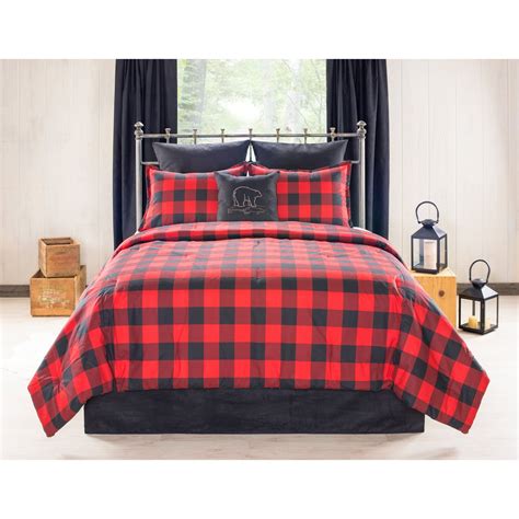 Red Plaid Comforter Red Comforter Sets Comforter Sets Black Comforter