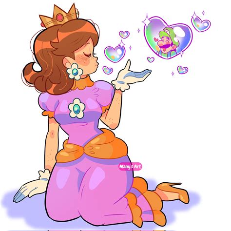 Princess Daisy Super Mario Bros Image By Manysart