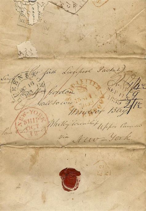 1839 Handwritten Letter Cover From My Personal Collection
