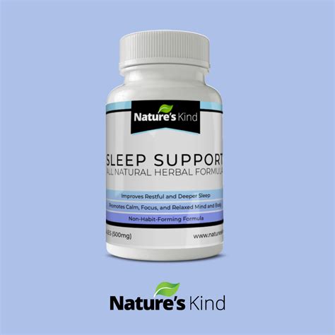 Sleep Support Supplement With 4 Best Herbs To Relax Mind And Body