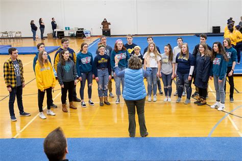 Grand Ledge High School Girls Varsity Gymnastics Winter 2019 2020 Photo
