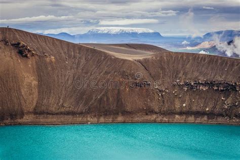 Viti Crater In Iceland Stock Photo Image Of Scene Island 168108832